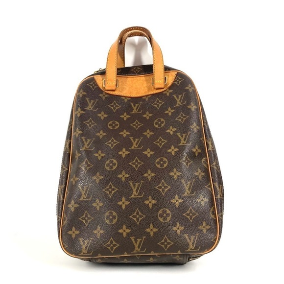 LOUIS VUITTON Authentic Brown Monogram Canvas Tote Bag - Picture 1 of 14